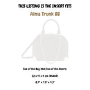 Organizer for [Alma Trunk BB, LV] Felt Bag Insert