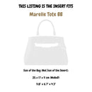 Organizer for [Marelle Tote BB, LV] Felt Bag Insert