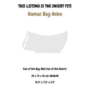 Organizer for [Hamac Bag Hobo, LV] Felt Bag Insert