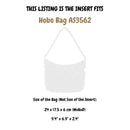 Organizer for [Hobo Bag AS3562, Chanel] Felt Bag Insert