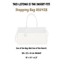 Organizer for [Shopping Bag AS6428, Chanel] Silk Bag Insert