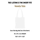 Organizer for [Veneto Tote, Bottega Veneta] Felt Bag Insert