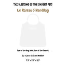 Organizer for [Le Roseau S HandBag, Longchamp] Nylon Bag Insert
