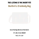 Organizer for [Boxford L Crossbody Bag, Longchamp] Felt Bag Insert