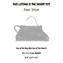 Organizer for [Flair 34cm, Celine] Silk Bag Insert