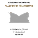 Organizer for [PILLOW BAG IN TOILE TRIOMPHE, Celine] Felt Bag Insert