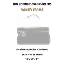 Organizer for [VANITY FRAME, Celine] Felt Bag Insert