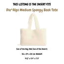 Organizer for [Dio*Alps Medium Spongy Book Tote, Dior] Felt Bag Insert