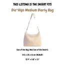 Organizer for [Dio*Alps Medium Diorly Bag, Dior] Felt Bag Insert