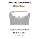 Organizer for [Nomad Pouch, Dior] Felt Bag Insert