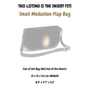 Organizer for [Small Medaillon Flap Bag, Dior] Felt Bag Insert