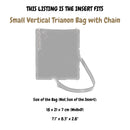 Organizer for [Small Vertical Trianon Bag with Chain, Dior] Silk Bag Insert