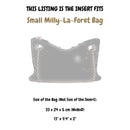 Organizer for [Small Milly-La-Foret Bag, Dior] Felt Bag Insert