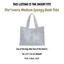 Organizer for [Dio*iviera Medium Spongy Book Tote, Dior] Felt Bag Insert
