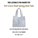 Organizer for [Dio*iviera Small Spongy Book Tote, Dior] Felt Bag Insert