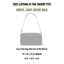 Organizer for [WEEK-END GEAR BAG, Lemaire] Felt Bag Insert