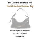 Organizer for [Starlet Medium Shoulder Bag, Gucci] Silk Bag Insert