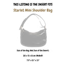 Organizer for [Starlet Mini Shoulder Bag, Gucci] Felt Bag Insert