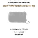 Organizer for [Jetset GG Marmont Small Shoulder Bag, Gucci] Silk Bag Insert