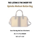 Organizer for [Ophidia Medium Boston Bag, Gucci] Felt Bag Insert