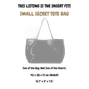 Organizer for [SMALL SECRET TOTE BAG, Serapian] Felt Bag Insert
