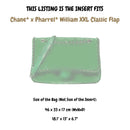 Organizer for [Chane* x Pharrel* William XXL Classic Flap, Chanel] Felt Bag Insert
