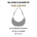 Organizer for [PAIGE SLING BAG, Coach] Felt Bag Insert