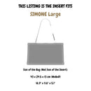 Organizer for [SIMONE Large, Saint Laurent (YSL)] Silk Bag Insert