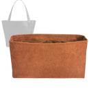 Organizer for [Hadley Tote Bag, Coach] Tote Purse Bag Insert Organiser Liner Shaper (Velvet, Long Zip and Open Compartment)