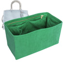 Organizer for [Rogue 20, Coach] Tote Purse Bag Insert Organiser Liner Shaper (Velvet, Long Zip and Open Compartment)