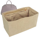 Organizer for [Soft Empire Carryall 28, Coach] Tote Purse Bag Insert Organiser Liner Shaper (Velvet, Long Zip and Open Compartment)
