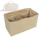 Organizer for [By The Way Selleria Medium, Fendi] Tote Purse Bag Insert Organiser Liner Shaper (Velvet, Long Zip and Open Compartment)