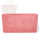 Organizer for [Marly Gold Edition, Ateliers Auguste] Tote Purse Bag Insert Organiser Liner Shaper (Velvet, Long Zip and Open Compartment)