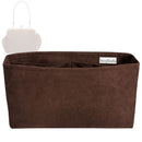 Organizer for [Kisslock Frame Bag 27, Coach] Tote Purse Bag Insert Organiser Liner Shaper (Velvet, Long Zip and Open Compartment)