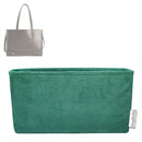 Organizer for [Large Lola Zipper Crossbody Tote - Oversized East/West, Portland Leather Goods] Velvet Bag Insert