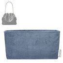 Organizer for [Large Charlie Drawstring Shoulder Bag, Tory Burch] Velvet Bag Insert