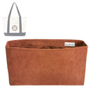 Organizer for [Large Classic Canvas Tote, Trader Joes] Velvet Bag Insert