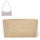 Organizer for [Le Pliage Xtra M Shoulder Bag, Longchamp] Velvet Bag Insert