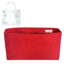 Organizer for [Small Book Tote with Strap M1404OEMJ, Dior] Velvet Bag Insert