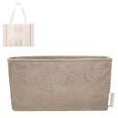 Organizer for [Woody Loop Tote Bag, Chloe] Velvet Bag Insert