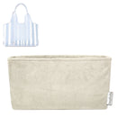 Organizer for [Stripy East-West Tote Bag, Chloe] Velvet Bag Insert