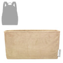 Organizer for [Saddle Zip Backpack, Dior] Velvet Bag Insert
