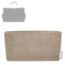 Organizer for [Small Barbara Tote, Bottega Veneta] Velvet Bag Insert