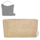 Organizer for [Linea Bucket Bag, Cuyana] Velvet Bag Insert