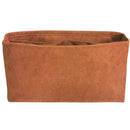 Organizer for [Soft Empire Carryall 28, Coach] Bag Insert (Velvet, Long Zip and Open Compartment)