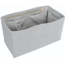 Organizer for [GG Supreme Web Carry-On Medium Duffle, Gucci] Bag Insert (Velvet, Long Zip and Open Compartment)