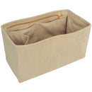 Organizer for [OnTheGo Organizer, LV] Bag Insert (Velvet, Long Zip and Open Compartment)