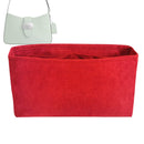 Organizer for [Eliza Shoulder Bag, Coach] Tote Purse Bag Insert Organiser Liner Shaper (Velvet, Slim Shape)