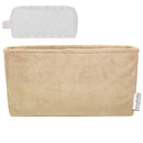 Organizer for [Porter small toiletry case, Gucci] Tote Purse Bag Insert Organiser Liner Shaper (Velvet, Slim Shape)