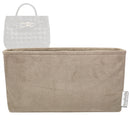 Organizer for [Mini Andiamo, Bottega Veneta] Tote Purse Bag Insert Organiser Liner Shaper (Velvet, Slim Shape)
